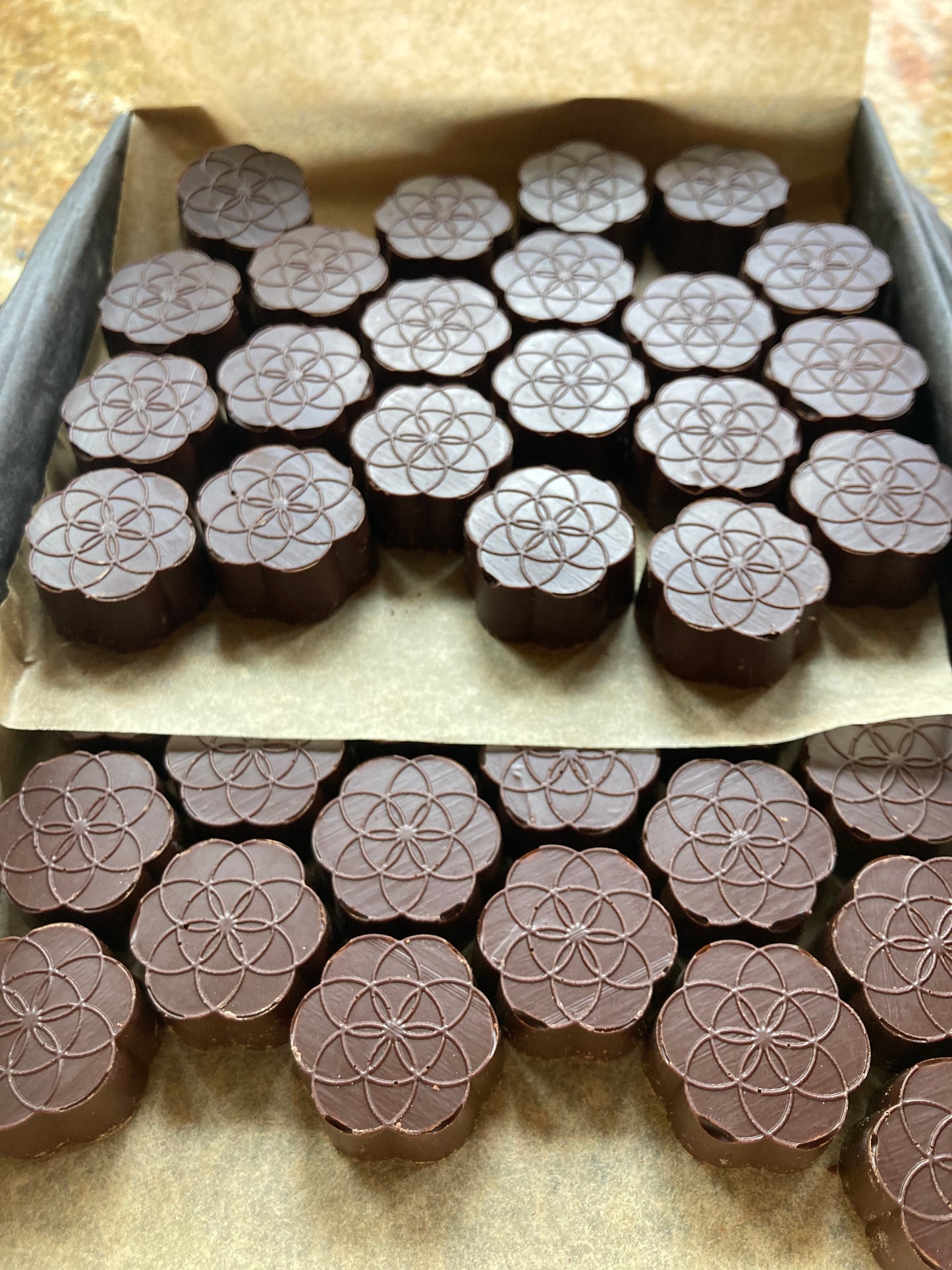 80 Piece Seed of Life Chocolates (21.6 oz)